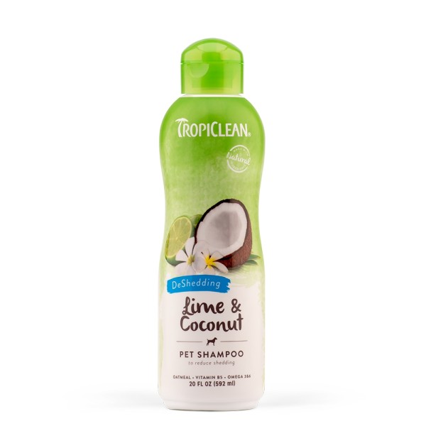 TROPICLEAN ΣΑΜΠΟΥΑΝ DESHEDDING LIME & COCONUT 355ML ..