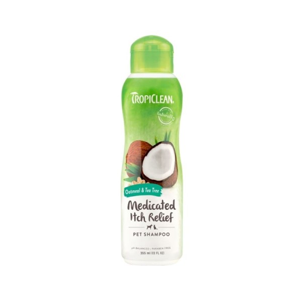 TROPICLEAN OATMEAL&TEA TREE ΣΑΜΠΟΥΑΝ ΒΡΩΜΗ&ΚΑΡΥΔΑ 355ML .. TROPICLEAN OATMEAL&TEA TREE ΣΑΜΠΟΥΑΝ ΒΡΩΜΗ&ΚΑΡΥΔΑ 355ML ..