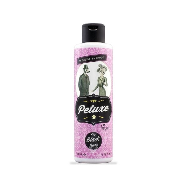 PETUXE VEGAN BLACK HAIR SHAMPOO 200ML .. PETUXE VEGAN BLACK HAIR SHAMPOO 200ML ..