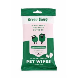 GREEN SHEEP 20TRAVEL WIPES 100% BAMBOO FIBRE-SCENTED GREEN SHEEP 20TRAVEL WIPES 100% BAMBOO FIBRE-SCENTED