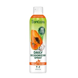 TROPICLEAN Deodorizing Spray - Papaya & Coconut, 283ml TROPICLEAN Deodorizing Spray - Papaya & Coconut, 283ml