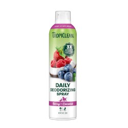 TROPICLEAN Deodorizing Spray - Berry & Coconut, 283ml TROPICLEAN Deodorizing Spray - Berry & Coconut, 283ml