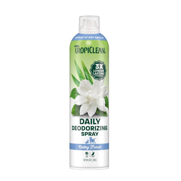 TROPICLEAN Deodorizing Spray - Baby Fresh, 283ml TROPICLEAN Deodorizing Spray - Baby Fresh, 283ml