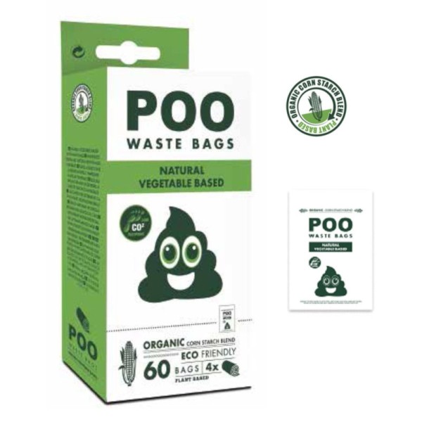 M-PETS ΣΑΚΟΥΛΕΣ ΥΓΙΕΙΝΗΣ POO DOG NON SCENTEDX60 BAGS