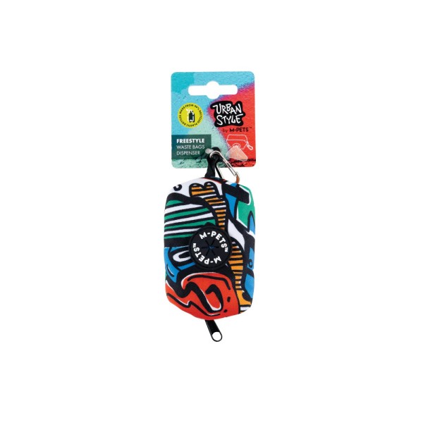 M-PETS ΘΗΚΗ ΓΙΑ ΣΑΚΟΥΛΑΚΙΑ URBANSTYLE JAZZ STRIPES WASTE BAGS DISPENSER