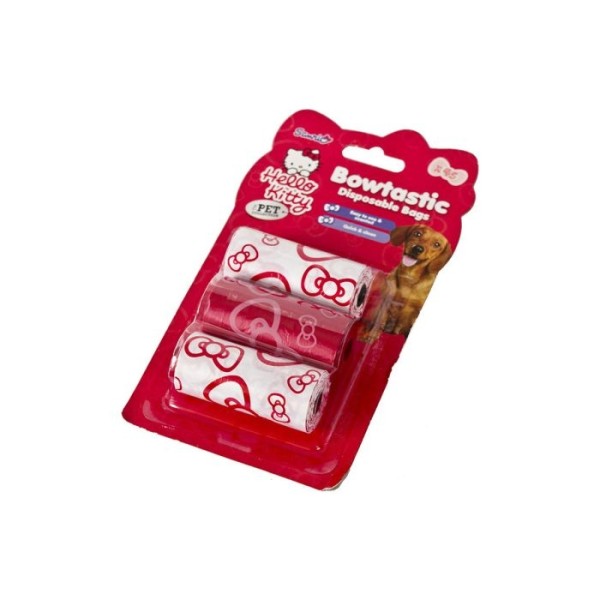 HELLO KITTY WASTE BAGS ΡΟΛΟ ΜΕ 15 ΣΑΚΟΥΛΕΣ X3ΤΜΧ. HELLO KITTY WASTE BAGS ΡΟΛΟ ΜΕ 15 ΣΑΚΟΥΛΕΣ X3ΤΜΧ.