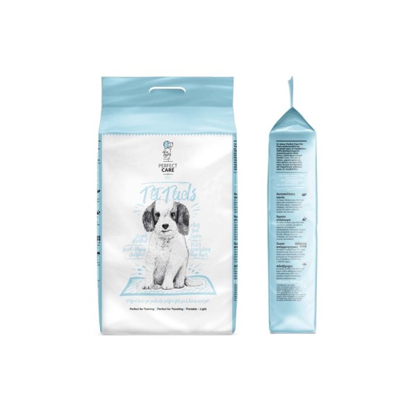 PERFECT CARE ΠΑΝΕΣ PET PADS 60x60 (40 τμχ) PERFECT CARE ΠΑΝΕΣ PET PADS 60x60 (40 τμχ)