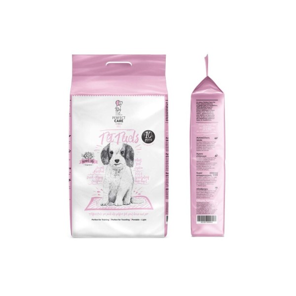 PERFECT CARE ΠΑΝΕΣ PET PADS WATER LILY 60x60 (10 τμχ)