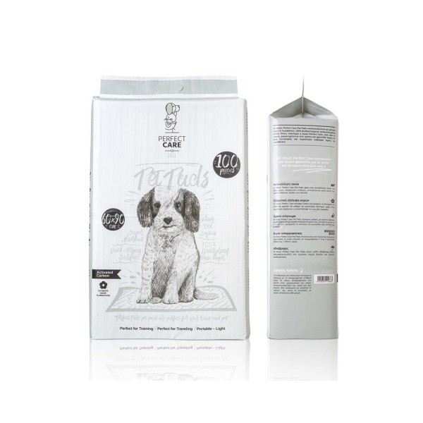 PERFECT CARE PET PADS CARBON 60x90 (100 τμχ)