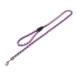 NOBBY ΟΔΗΓΟΣ ΠΛΕΚΤΟΣ ΔΙΧΡΩΜΟΣ ΜΩΒ-ΡΟΖ SM/MD 100cm ..