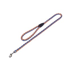 NOBBY ΟΔΗΓΟΣ ΠΛΕΚΤΟΣ ΔΙΧΡΩΜΟΣ ΓΑΛΑΖΙΟ-ΠΟΡΤΟΚΑΛΙ SM/MD 100cm ..