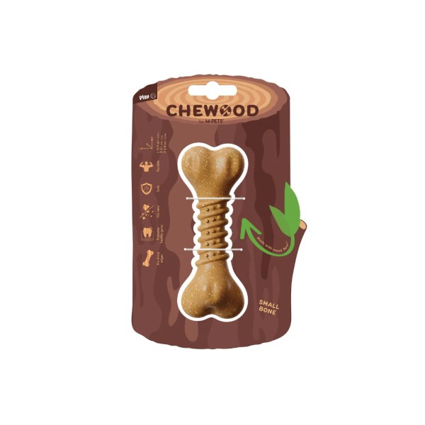 MPETS CHEWOOD DOG TOY SMALL BONE