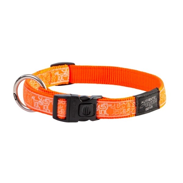 ROGZ ΚΟΛΑΡΟ ΣΚΥΛΟΥ FANCY DRESS ORANGE ROGZ ΚΟΛΑΡΟ ΣΚΥΛΟΥ FANCY DRESS ORANGE