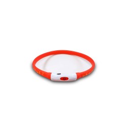 GLEE ΦΩΤΙΖΟΜΕΝΟ ΠΕΡΙΛΑΙΜΙΟ ΑΣΦΑΛΕΙΑΣ ΚΟΚΚΙΝΟ MD 55CM