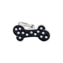 ΤΑΥΤΟΤΗΤΑ CHIC BONE BLACK Σκύλος ΤΑΥΤΟΤΗΤΑ CHIC BONE BLACK Σκύλος