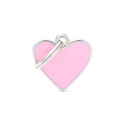 ΤΑΥΤΟΤΗΤΑ BASIC HANDMADE HEART PINK Σκύλος ΤΑΥΤΟΤΗΤΑ BASIC HANDMADE HEART PINK Σκύλος