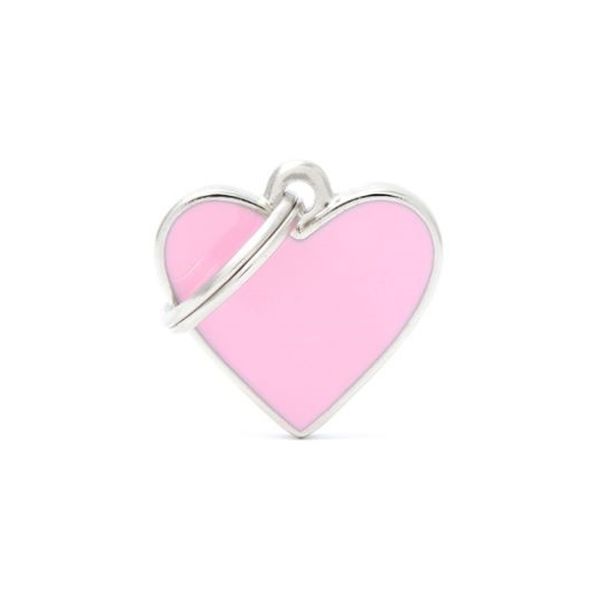 ΤΑΥΤΟΤΗΤΑ BASIC HANDMADE HEART PINK Σκύλος ΤΑΥΤΟΤΗΤΑ BASIC HANDMADE HEART PINK Σκύλος