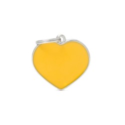 ΤΑΥΤΟΤΗΤΑ BASIC HANDMADE HEART YELLOW ΤΑΥΤΟΤΗΤΑ BASIC HANDMADE HEART YELLOW