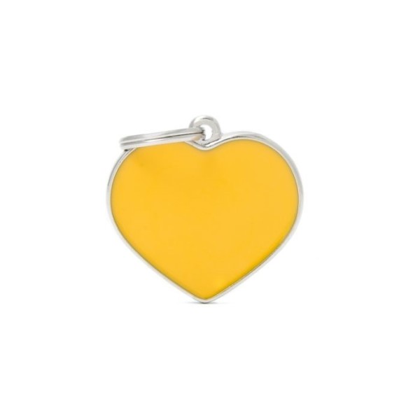 ΤΑΥΤΟΤΗΤΑ BASIC HANDMADE HEART YELLOW ΤΑΥΤΟΤΗΤΑ BASIC HANDMADE HEART YELLOW