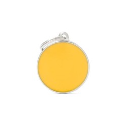 ΤΑΥΤΟΤΗΤΑ BASIC HANDMADE CIRCLE YELLOW Σκύλος ΤΑΥΤΟΤΗΤΑ BASIC HANDMADE CIRCLE YELLOW Σκύλος
