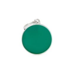 ΤΑΥΤΟΤΗΤΑ BASIC HANDMADE CIRCLE GREEN Σκύλος ΤΑΥΤΟΤΗΤΑ BASIC HANDMADE CIRCLE GREEN Σκύλος