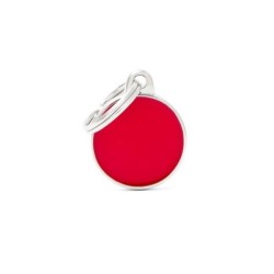 ΤΑΥΤΟΤΗΤΑ BASIC HANDMADE CIRCLE RED Σκύλος ΤΑΥΤΟΤΗΤΑ BASIC HANDMADE CIRCLE RED Σκύλος