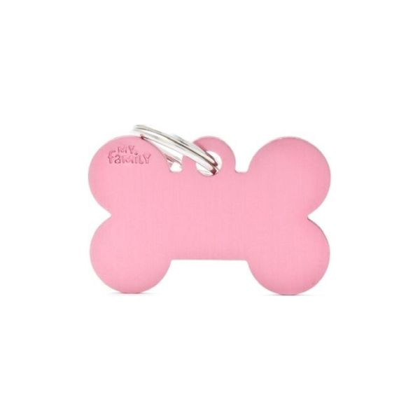 ΤΑΥΤΟΤΗΤΑ BASIC ALUMINIUM BONE PINK Σκύλος