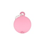 ΤΑΥΤΟΤΗΤΑ BASIC ALUMINIUM CIRCLE PINK ΤΑΥΤΟΤΗΤΑ BASIC ALUMINIUM CIRCLE PINK