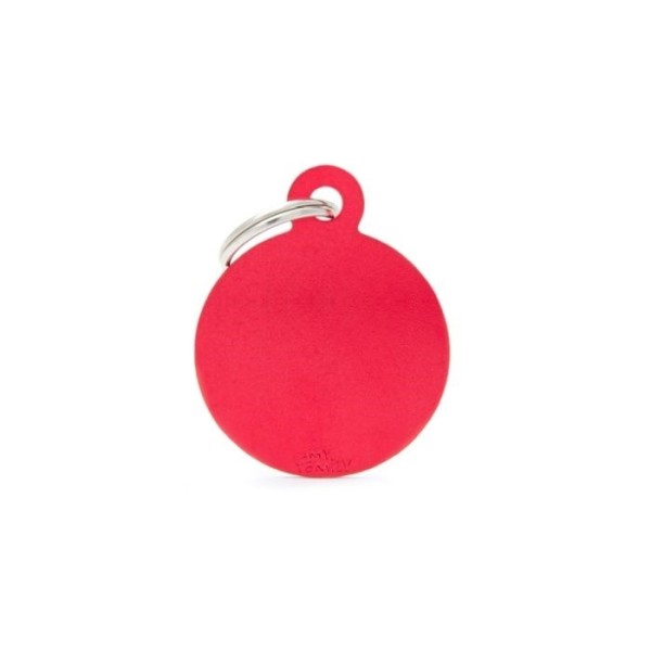 ΤΑΥΤΟΤΗΤΑ BASIC ALUMINIUM CIRCLE RED ΤΑΥΤΟΤΗΤΑ BASIC ALUMINIUM CIRCLE RED