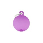 ΤΑΥΤΟΤΗΤΑ BASIC ALUMINIUM CIRCLE PURPLE ΤΑΥΤΟΤΗΤΑ BASIC ALUMINIUM CIRCLE PURPLE