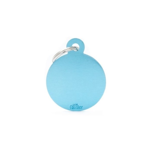 ΤΑΥΤΟΤΗΤΑ BASIC ALUMINIUM CIRCLE LIGHT BLUE ΤΑΥΤΟΤΗΤΑ BASIC ALUMINIUM CIRCLE LIGHT BLUE