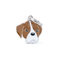 ΤΑΥΤΟΤΗΤΑ FRIENDS BOXER BROWN & WHITE Σκύλος