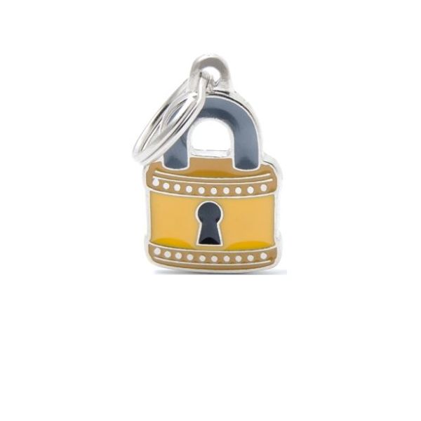 ΤΑΥΤΟΤΗΤΑ CHARMS PADLOCK .. Σκύλος
