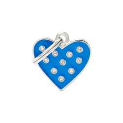 ΤΑΥΤΟΤΗΤΑ CHIC HEART BLUE Σκύλος ΤΑΥΤΟΤΗΤΑ CHIC HEART BLUE Σκύλος
