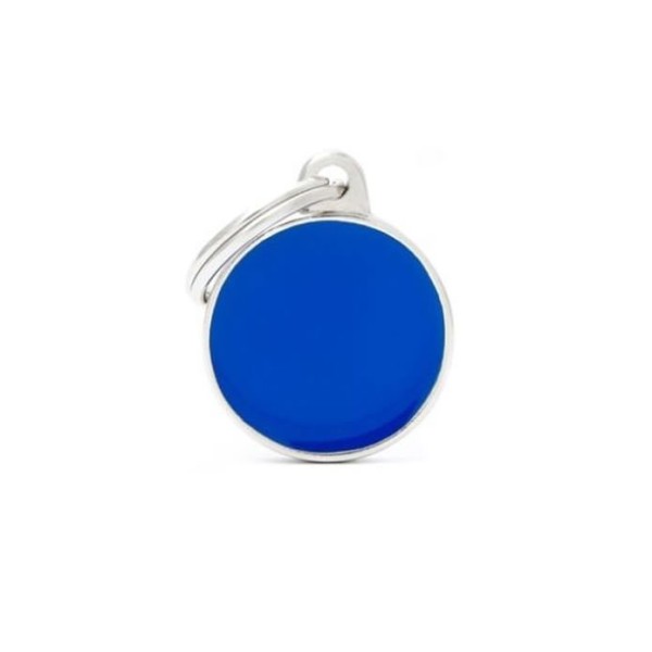ΤΑΥΤΟΤΗΤΑ BASIC HANDMADE SMALL CIRCLE BLUE Σκύλος ΤΑΥΤΟΤΗΤΑ BASIC HANDMADE SMALL CIRCLE BLUE Σκύλος
