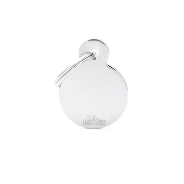 ΤΑΥΤΟΤΗΤΑ BASIC GOLD&CHROME SMALL CIRCLE Σκύλος ΤΑΥΤΟΤΗΤΑ BASIC GOLD&CHROME SMALL CIRCLE Σκύλος