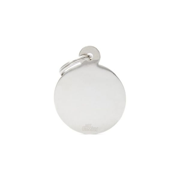ΤΑΥΤΟΤΗΤΑ BASIC GOLD&CHROME BIG CIRCLE Σκύλος ΤΑΥΤΟΤΗΤΑ BASIC GOLD&CHROME BIG CIRCLE Σκύλος