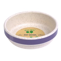 GREEN SHEEP RECYCLED PLASTIC DOG BOWL PURPLE MEDIUM GREEN SHEEP RECYCLED PLASTIC DOG BOWL PURPLE MEDIUM