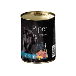 PIPER ΚΟΝΣΕΡΒΑ ΣΚΥΛΟΥ ADULT ΑΡΝΙ ΚΑΡΟΤΟ & ΚΑΣΤΑΝΟ ΡΥΖΙ 400GR