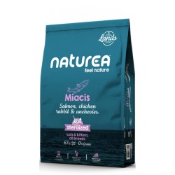 NATUREA LANDS MIACIS SALMON,CHICKEN,RABBIT & ANCHOVIES 1,6KG