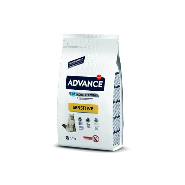 ADVANCE CAT ADULT SENSITIVE SALMON 1,5kg