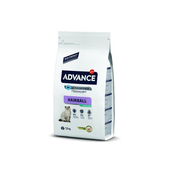 ADVANCE CAT HAIRBALL STERILIZED 1,5kg