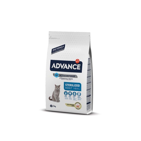 ADVANCE CAT STERILIZED TURKEY 3kg ADVANCE CAT STERILIZED TURKEY 3kg