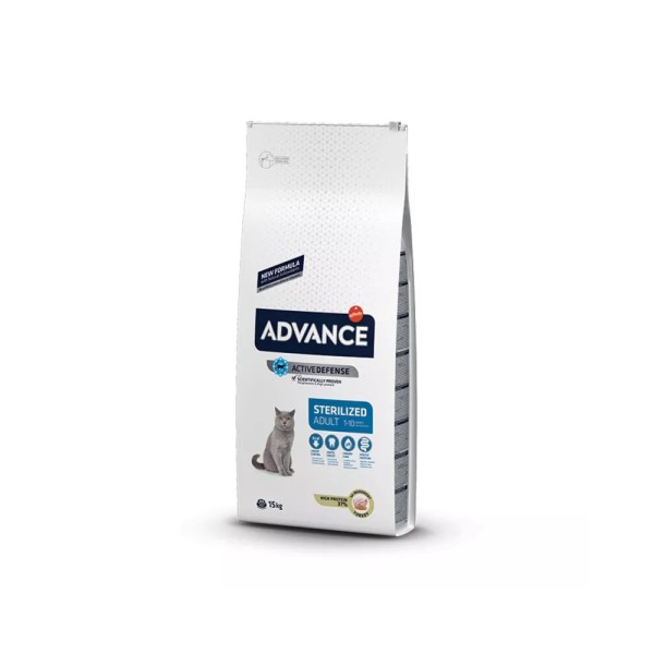ADVANCE CAT STERILIZED TURKEY 15kg
