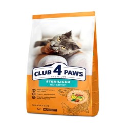 CLUB 4 PAWS CAT STERILISED ΣΟΛΟΜΟ 2KG