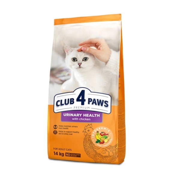 CLUB 4 PAWS CAT ADULT URINARY HEALTH ΚΟΤΟΠΟΥΛΟ 14KG