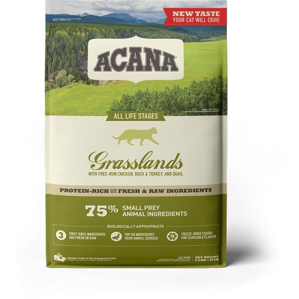 ACANA CAT GRASSLANDS 4.5KG Γάτα