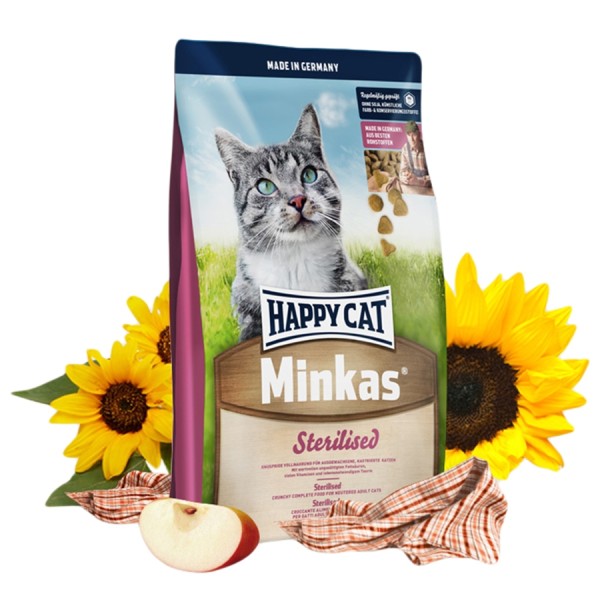 HAPPY CAT MINKAS STERILISED 10KG Γάτα