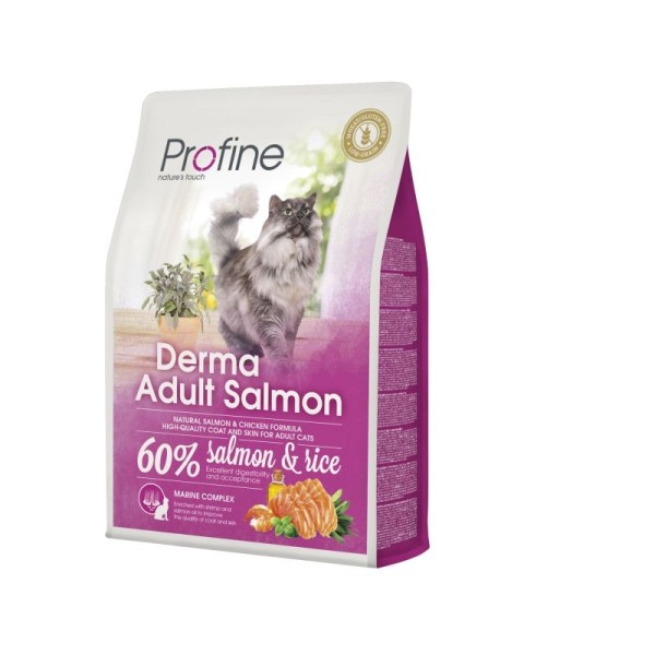 PROFINE CAT DERMA SALMON RICE 2Kg PROFINE CAT DERMA SALMON RICE 2Kg