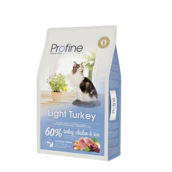 PROFINE CAT LIGHT TURKEY RICE 10Kg PROFINE CAT LIGHT TURKEY RICE 10Kg